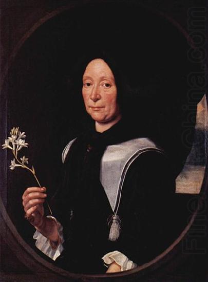 Portrat der Elisabeth Ott, Johannes Dunz